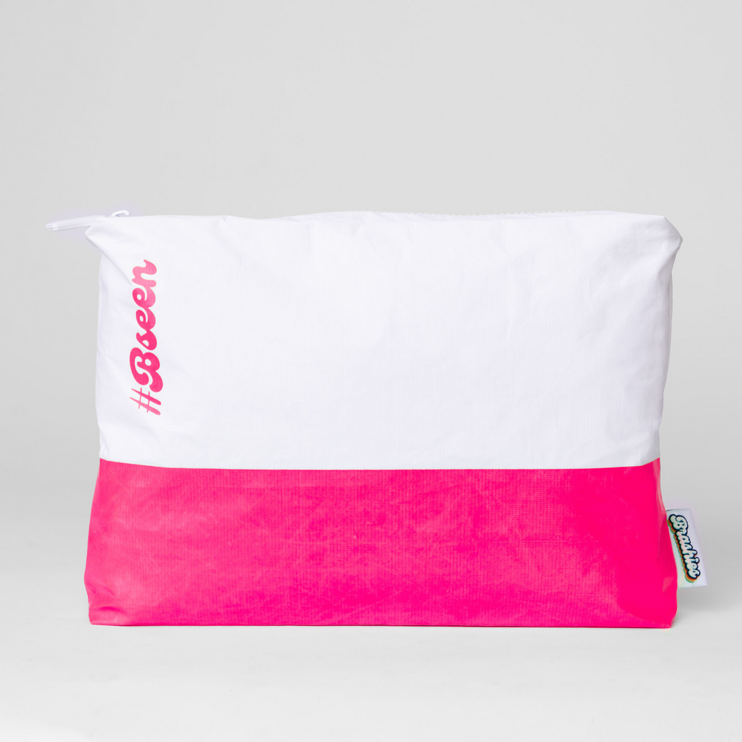 Waterproof kids beach bag for wet swimwear and gear