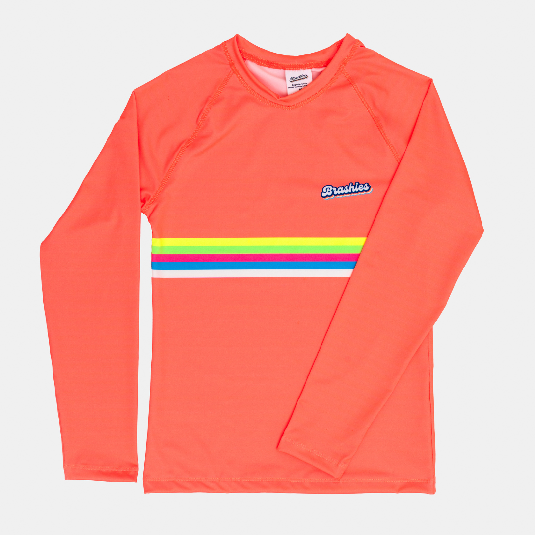 Rainbow Beach Long Sleeve Rashie